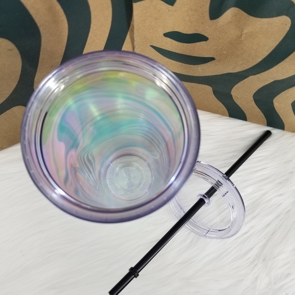 Starbucks Target Exclusive Wavy Rainbow Pride Cold Cup Tumbler - Picture 3 of 5